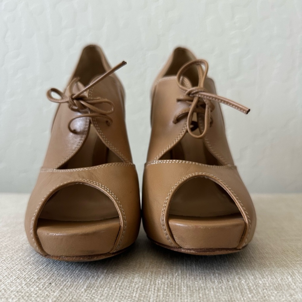 FENDI Zucca FF Leather Pumps Size 39 (US Women’s size 8.5) - Picture 10 of 11